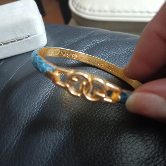 Gucci bracelet 24 k plated Italy - Picture 2 of 2